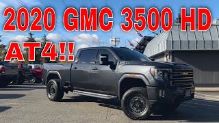 2020 GMC SIERRA 3500HD AT4 [upl. by Yvan]