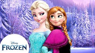 Dance Along With Anna and Elsa  Kids Songs  Frozen [upl. by Kendal]