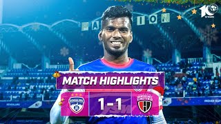 Match Highlights  Bengaluru FC 11 NorthEast United FC  MW 11  ISL 202324 [upl. by Eegnat493]