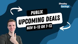 Publix Upcoming Deals 10 EASY DEALS [upl. by Rorie]