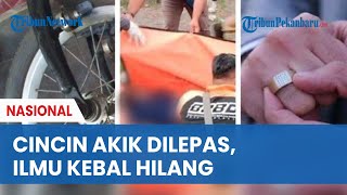 Maling Sepeda Kebal Dikeroyok Warga Langsung Tewas saat Cincin Akik Dilepas [upl. by Edijabab]