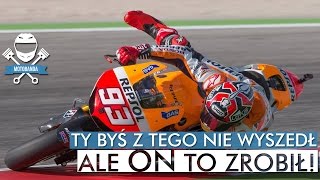 3 akcje z których nikt by nie wyszedł cało  ale Marquez wyszedł [upl. by Wat]