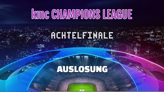 kmc CHAMPIONS LEAGUE 202425 I  Auslosung Achtelfinale [upl. by Gaither]