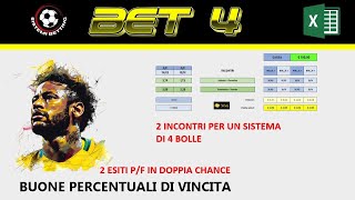 Software scommesse calcio â€“ BET 4 [upl. by Ahsap]