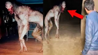 5 Encuentros PARANORMALES Captados en Cámara  Videos de terror Reales 2023 [upl. by Sherr]