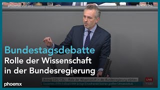 Bundestagsdebatte zur Rolle der Wissenschaft in der Bundesregierung am 111122 [upl. by Pall352]