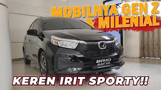 ‼️REVIEW BRIO SATYA E CVT 2024 ‼️ LCGC PALING LARIS DI INDONESIA ‼️ [upl. by Aehsat]