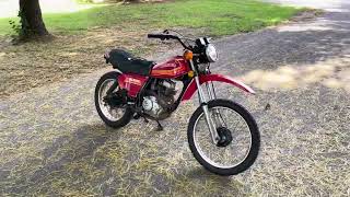 1980 Honda XL100S 100cc Dirt Bike Motorcycle Dual Sport [upl. by Itsa]