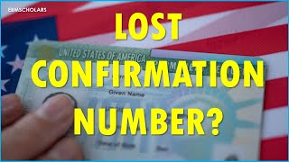 HAVE YOU LOST CONFIRMATION NUMBER HOW TO RETRIEVE IT AND CHECK DV LOTTERY RESULTS [upl. by Volin]