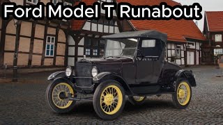 Ford Model T Runabout A Legend of the Automotive Era [upl. by Binny]