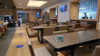 GLA Glasgow British Airways Lounge walkthrough [upl. by Enyalahs]