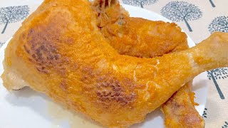 2 ingredients Only Most Crispy amp Juicy Fried Chicken Recipe  Chinese Style Fried Chicken 脆皮雞 [upl. by Grega450]