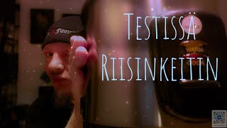 Testissä riisinkeitin [upl. by Paloma]