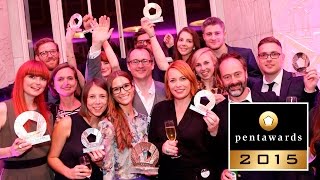 Pentawards 2015 Trophy Ceremony London [upl. by Turro]