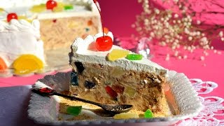 No bake biscuit cake recipe  Keks torta sa ananasom 1 [upl. by Yrrak972]