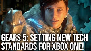 Gears 5 Analysis A New Technological Standard For Xbox One [upl. by Nile]