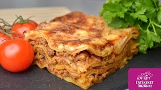 Gluténmentes paleo tészta készítése lasagne recept [upl. by Patrich]