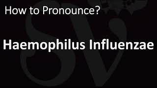 How to Pronounce Haemophilus Influenzae CORRECTLY [upl. by Fisher]