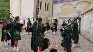 United Pipers for Peace 2018  Amiens 7 july  MVI 5577 [upl. by Doroteya]