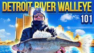 Detroit River Walleye Fishing COMPLETE “How To” Guide [upl. by Unni]