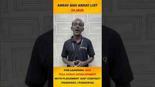 What is Array and Array List  Java Tamil Tutorial  தமிழில்  in Tamil  shorts [upl. by Rediah431]