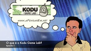 Tutorial Kodu Ep 1  O que é o Kodu Game Lab [upl. by Ycal]