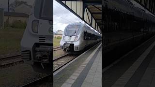 Ausfahrt S5X nach Werdau in Zwickau Sachs Hbf [upl. by Bouldon]