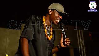 Popular Comedian Destalker wows crowd at Olympus Deftera Unplugged Sapele [upl. by Larson]