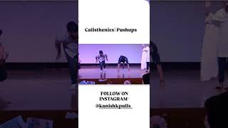 Calisthenics Reaction 🔥Subscribe for more❤️calisthenics shorts fitness ytshorts vlog [upl. by Kassity]