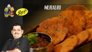 Venkatesh Bhat makes MURAURI  Maharastrian breakfast  evening snacks  spicy garlic chutney [upl. by Eilojne]