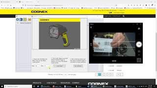 Cognex Dataman DM8072 barcode verifier Part 2  LAN Setup Calibration Operation [upl. by Nolava]