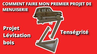 Comment fabriquer son premier projet de menuiserie TUTO facile plan gratuit bois Lévitation [upl. by Sublett312]