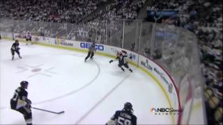 Danny Briere 2nd goal Philadelphia Flyers vs Pittsburgh Penguins 41112 NHL Hockey [upl. by Peace]