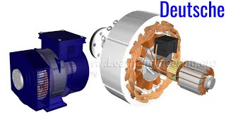 Wie funktioniert ein Wechselstromgenerator [upl. by Fredrika]