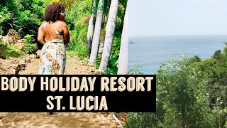 Body Holiday ST LUCIA Farm to Table Experience  Travel vlog [upl. by Nitniuq202]