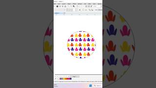 Pattern fill l coreldraw pattern fill shortsviral shorts shortsfeed coreldraw [upl. by Acnayb]