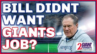 Bill Belichick’s Shocking Decision to Snub NY Giants ESPN Report [upl. by Damara]