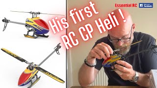 His first Collective Pitch CP RC Helicopter  Eachine E150 RC Helicopter for BeginnersExperts [upl. by Mlohsihc]