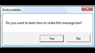 Membuat Message Box dengan Notepad [upl. by Harbard]