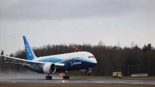 787 Dreamliner first flight [upl. by Criswell]