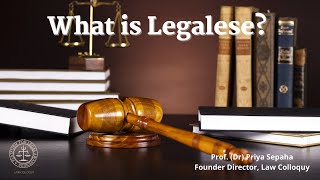 What is Legalese [upl. by Carlson]