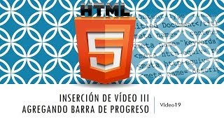 Curso HTML 5 Inserción Vídeos III Vídeo 19 [upl. by Eido]