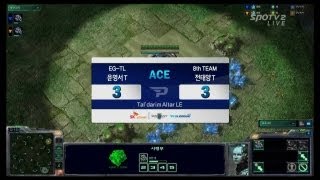 SPL 1225 TaejaEGTL vs TY8th ACE  Taldarim Altar LE  Starcraft 2 [upl. by Ruperto902]