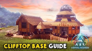 Ultimate AllinOne Clifftop Base  Building Tutorial  ARK Survival Ascended [upl. by O'Kelly]