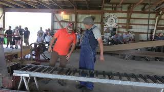 Northeast Indiana Steam and Gas Antique Farm Power Show LaGrange Indiana [upl. by Sulakcin]