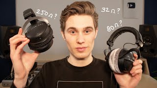 32 ohm vs 250 ohm  Which Headphones Sound Best [upl. by Erroll134]