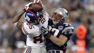 “The Helmet Catch” New York Giants Vs New England Patriots Super Bowl 42 Highlights [upl. by Noiz]