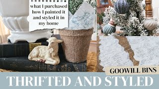 Goodwill Thrift Store Christmas Decor Ideas • Festive Holiday Decor on a Budget [upl. by Carrick]