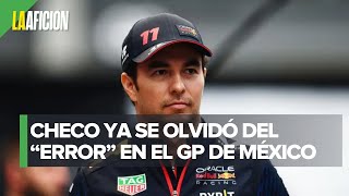 Checo Pérez no se arrepiente de maniobra en GP México tiene 20 puntos de ventaja sobre Hamilton [upl. by Mateusz]