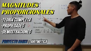 MAGNITUDES PROPORCIONALES  TEORÍA COMPLETA [upl. by Latreese306]